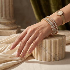 EL ARO Brilliant Diamond Bangles Pair of 4  Bangles  Jewelry