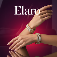 EL ARO Brilliant Diamond Bangles Pair of 4  Bangles  Jewelry