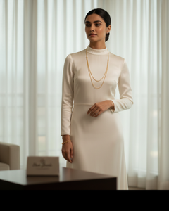 Elaro Double Layered Gold Chain Necklace — Everyday Luxury